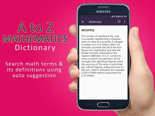 Mathematics Dictionary android App screenshot 4