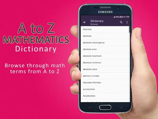 Mathematics Dictionary android App screenshot 7